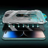 Apple iPhone 14 Pro Max Easy-Fit Anti-Spy Glass Screen Protector - Glass Noco
