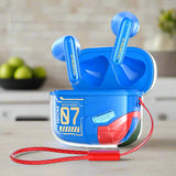 WeKome Armour 07 Wireless Earphones Auto Connect Noise Reduction Dual Mic - Blue - WEKOME