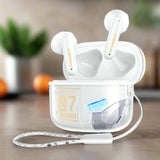 WeKome Armour 07 Wireless Earphones Auto Connect Noise Reduction Dual Mic - White - WEKOME