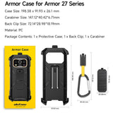 Ulefone Armor 27 / Armor 27T Ultra Rugged Cover + Quick Clip Carabiner - Ulefone
