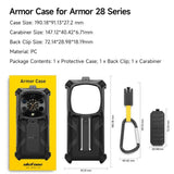 Ulefone Armor 28 Ultra Rugged Cover + Quick Clip Carabiner - Ulefone