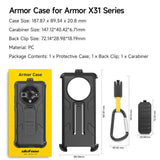 Ulefone Armor X31 / X31 Pro Rugged Cover + Quick Clip Carabiner Ulefone