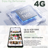 Ulefone Note 19 4G Phone 3GB RAM ( + 3GB virtual RAM) + 64GB Storage 6.56’’ Display 5000mAh Battery - Ulefone