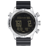 NORTH EDGE AQUA 100m Scuba Dive Watch - Dive Functions Altimeter Barometer & Luminous Compass - North Edge