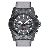 NORTH EDGE BLAZE Men’s Solar-Powered Outdoor Adventure Watch | 50M Waterproof Chronograph - North Edge