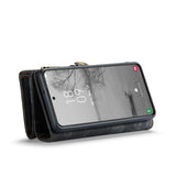 Samsung Galaxy S24 FE CaseMe 008 2-In-1 Wallet with Detachable Cover 8 Card Slots + Zip Pocket - CaseMe