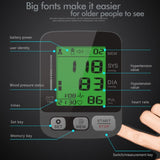 Automatic XL Arm 52cm Cuff Blood Pressure Monitor Tri Colour Backlight For Home Usage - NOCO