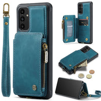 Samsung Galaxy A13 5G CaseMe C20 Rear Wallet Cover Card Slots RFID Blocking - Blue - Cover CaseMe