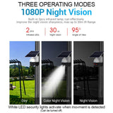 ESCAM QF724 4G NETWORK 3MP 24/7 SOLAR POWERED Pan/Tilt Outdoor Security Camera App Control, - ESCam