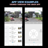 ESCAM QF724 4G NETWORK 3MP 24/7 SOLAR POWERED Pan/Tilt Outdoor Security Camera App Control, - ESCam