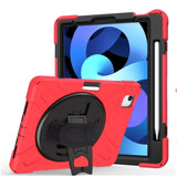 Heavy Duty Shockproof Protective Tablet Cover with Rotating Stand/Hand Grip/Stylus Holder for Apple iPad Pro 11 2018,2020,2021 / iPad Air