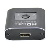 HDMI 8K Dual Bi-Directional Switch 2 into 1 switch or 1 into 2 splitter - acc Noco