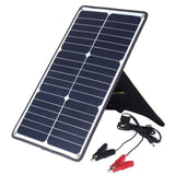 20w Solar Panel Phone and Car Trickle Charger QC3.0 AFC 5V/9V/12V Charging - Haweel