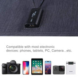 20w Solar Panel Phone and Car Trickle Charger QC3.0 AFC 5V/9V/12V Charging - Haweel