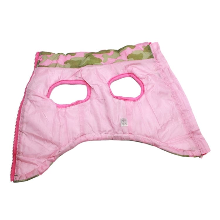 Winter Jacket Vest for dogs Pink Camo Noco.co.nz NOCO