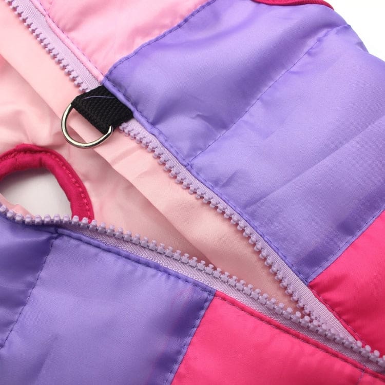 Winter Jacket Vest for dogs Pink/Purple Noco.co.nz NOCO