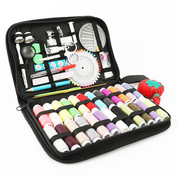 Sewing Kit 130 Piece All-In-One Set with Zip Holder - smart Noco