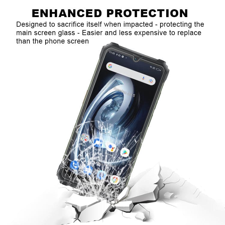 Mr.Shield Pellicola In Vetro Temperato Per DOOGEE V30/V30 Pro/V30T – 3 Pezzi, 9H, Anti Impronta, Senza Bolle