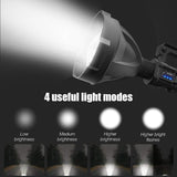 W590 10W P50 LED Hunting Spotlight Rechargeable Torch Powerbank 8000mA Batteries Included - security NOCO