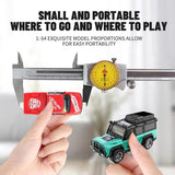 1:64 Mini Alloy RC Car with Lights | Metal Alloy | Trailer - Noco