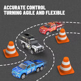 1:64 Mini Alloy RC Car with Lights | Metal Alloy | Trailer - Noco