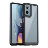 Motorola Moto G05 Rear Protective Cover Transparent Back Panel Black Noco