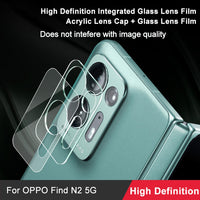 Oppo Find N2 Fold IMAK Glass Camera Lens Protector and Cap