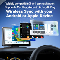 KM17 7" Touch Screen Display, Android Auto, Apple CarPlay, FM Transmitter, Wi-Fi, Bluetooth