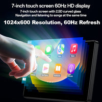 KM17 7" Touch Screen Display, Android Auto, Apple CarPlay, FM Transmitter, Wi-Fi, Bluetooth