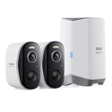 Baseus N1 HomeStation + Dual Wi-Fi 5MP Security Camera Set, 16GB Built-In