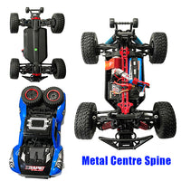 JJRC Fast RC Truck, Up to 48km/h, RC390 Carbon Brush Motor, Metal parts, LED Lights, Model Q130A