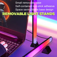 LUZ 60 LED Dual Sound Activated Ambient Light Bars , Multiple Modes and Colours, USB Powered