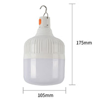 [2 Pack] 200W RECHARGEABLE HANGING LED LIGHT Camping or Work Light 3 Modes USB Rechargeable AB26 - Outdoor Light NOCO