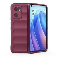 OPPO FIND X5 Lite/ Reno 7 5G Airbag Shock Resistant Cover Built-in airbag technology - Red - Cover Noco