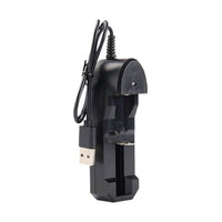 BMAX 18650 Lithium Battery Single Slot USB Charger - HTRC
