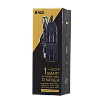 BMAX 18650 Lithium Battery Single Slot USB Charger - HTRC
