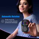 ESSAGER T15 15W Magnetic Car Wireless Charger Vent Mount with Cooling Fan & RGB Light - Essager