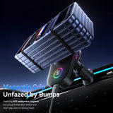 ESSAGER T15 15W Magnetic Car Wireless Charger Vent Mount with Cooling Fan & RGB Light - Essager