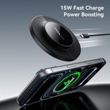 Essager 15W Fast Wireless Charger – Raised Pad for Large Camera Lenses - Essager