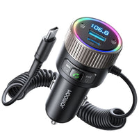 Joyroom CCB02 Bluetooth Wireless FM Transmitter Lighter Socket 30W PD Charger 12V/24V - Joyroom