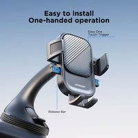 Joyroom OK6 Windshield Phone Mount Rotatable Holds Big Phones Up to 85mm wide - NOCO