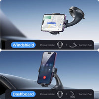 Joyroom OK6 Windshield Phone Mount Rotatable Holds Big Phones Up to 85mm wide - NOCO