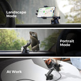 Joyroom ZR241S Dash Mount 15W Wireless Charger Strong Bracket One Hand Operation - JOYROOM
