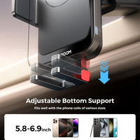 Joyroom ZR241S Dash Mount 15W Wireless Charger Strong Bracket One Hand Operation - JOYROOM