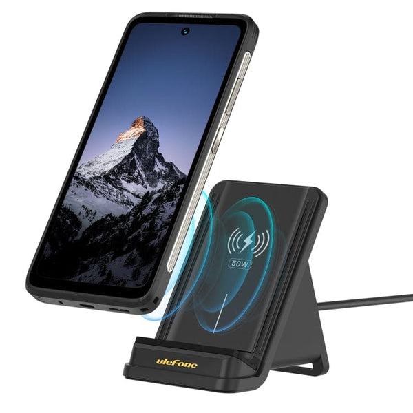 Ulefone WCS01 50W Wireless QI Fast Charging Stand 3D Air Cooling