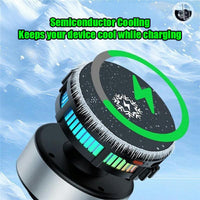 X19 Motorized Suction 15W Wireless Phone Magnetic Charger/Mount Automatic Vacuum Suction - NOCO