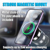 X9C Motorized Suction 15W Wireless Phone Magnetic Charger/Mount Automatic Vacuum Suction - NOCO