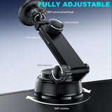 Yesido C276 Magnetic Car Mount | Heavy-Duty Suction Cup for Dashboard & Windshield - Yesido