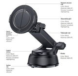 Yesido C280 Yesido C280 MagSafe Car Mount | 2-in-1 Clamping or Magnetic - Yesido