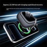 Yesido MH158 10,000mAh Power Bank with Built-in Cables | 20W PD Fast Charging Portable Charger - Yesido